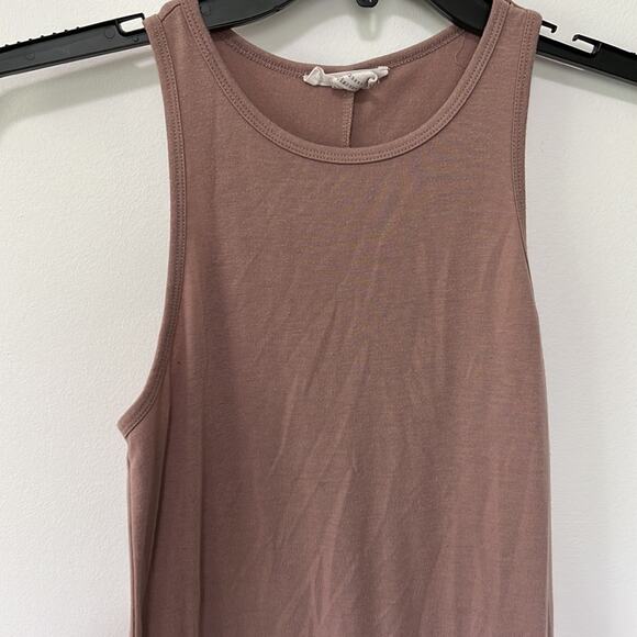 Forever 21 Light Muave Sleeveless Stretchy Swing Dress - Picture 2 of 9